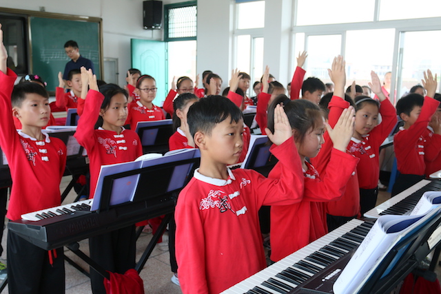 佰利乐乐器牵手萧山三星小学爱心再回访在杭州举办