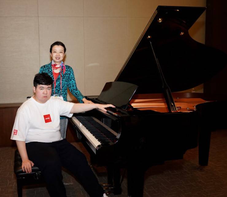 “佰利乐未来艺术家”刘明康首秀《2019国际特奥·韩国艺术节》