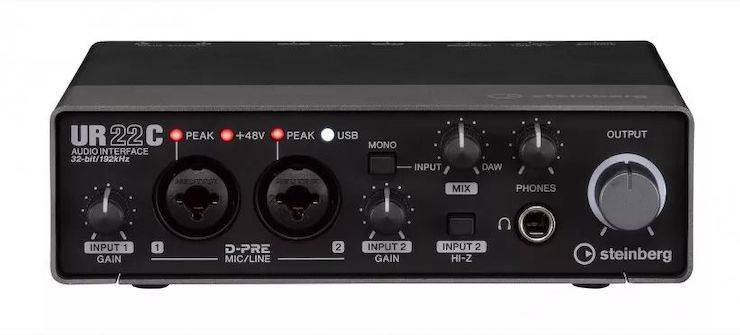 升级 USB-C 和 32/192：Steinberg 发布 UR22C、UR44C 和 UR816C 音频接口