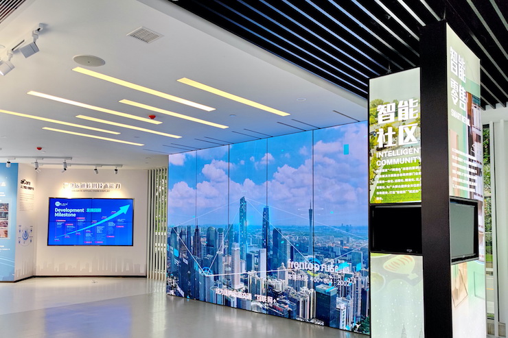 案例｜兼顾多任务场景使用的强大导览系统——广州无线电集团展示中心内的佰利乐CIS商用安装解决方案