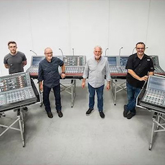 Britannia Row Productions和Clair Global 购入了佰利乐RIVAGE 系列数字混音系统