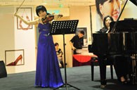 大上海时代广场举办王之炅小提琴音乐会 佰利乐钢琴赞助 