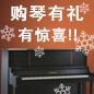 佰利乐钢琴购琴有礼 买一赠一音乐无限